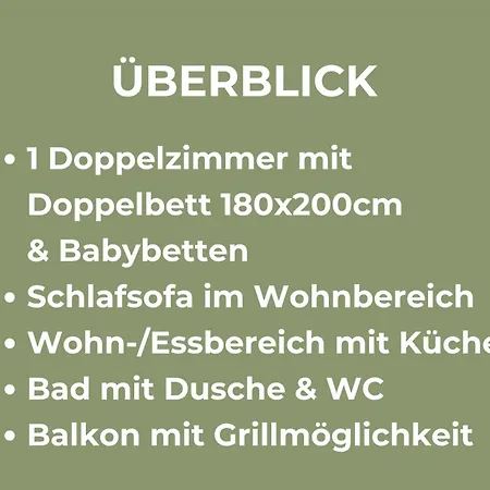 Quartier Vierwald | 4 Fewos | Sauna *